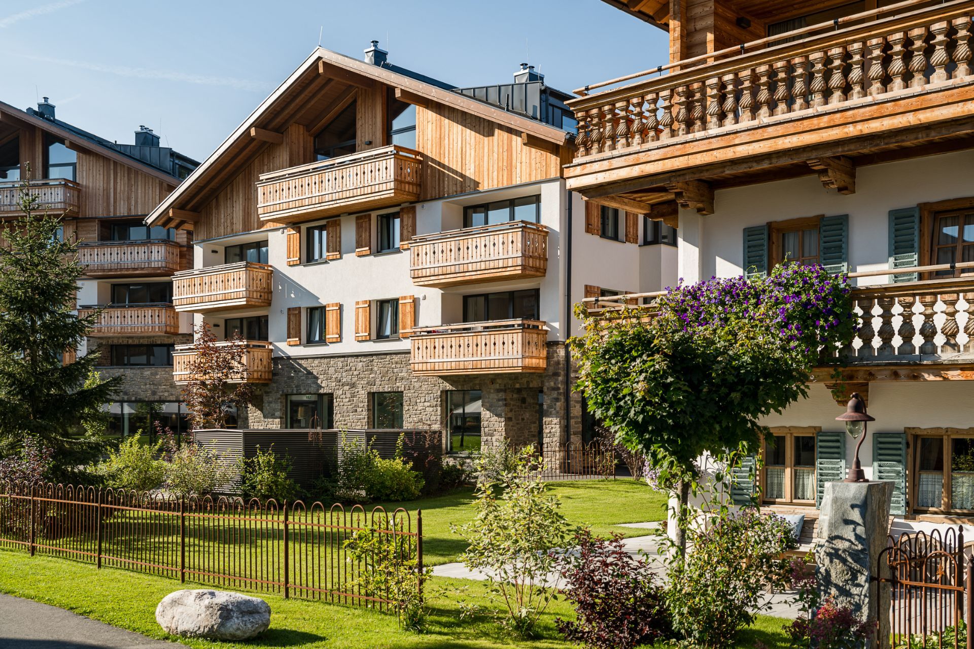 Hotelresort Maria Alm - Alpin Lodges - Außenanlage