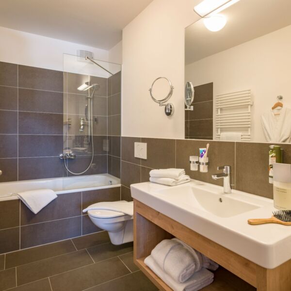 Hotelresort Maria Alm - Alpin Lodges - Badezimmer in den Apartments