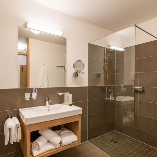 Hotelresort Maria Alm - Alpin Lodges - Badezimmer in den Apartments