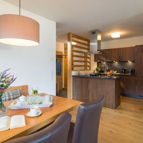 Hotelresort Maria Alm - Alpin Lodges - Küche im Apartment