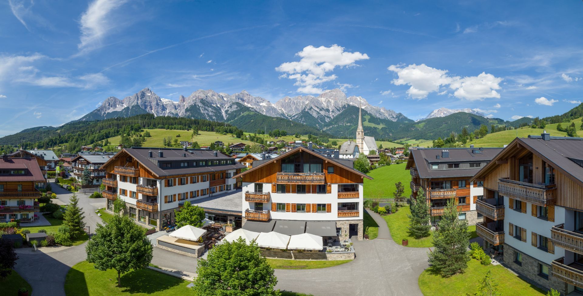 Hotelresort Maria Alm - Alpin Lodges - Außenanlage